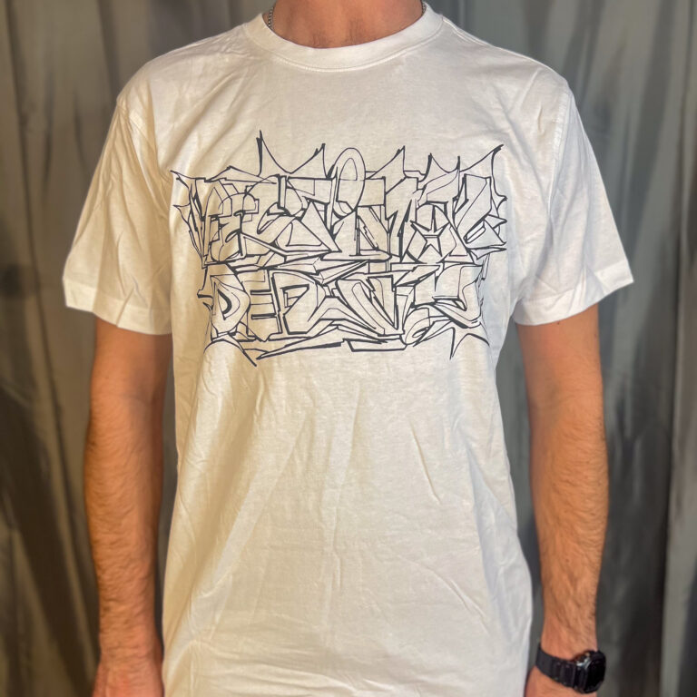 T-shirt Graff' blanc AK PROD